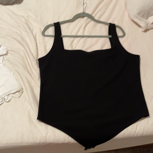 Never worn - black square neck express bodysuit - Picture 2 of 3